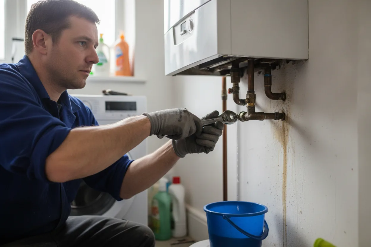 Riparazione perdite acqua e gas dalla caldaia a Lodi